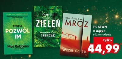 Książka różne rodzaje promocja w Kaufland