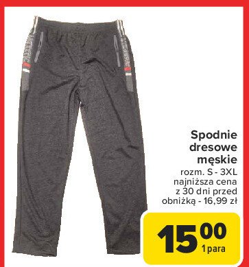 Spodnie dresowe damskie promocja w Carrefour