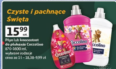 Płyn lub koncentrat do płukania Coccolino promocja w Auchan