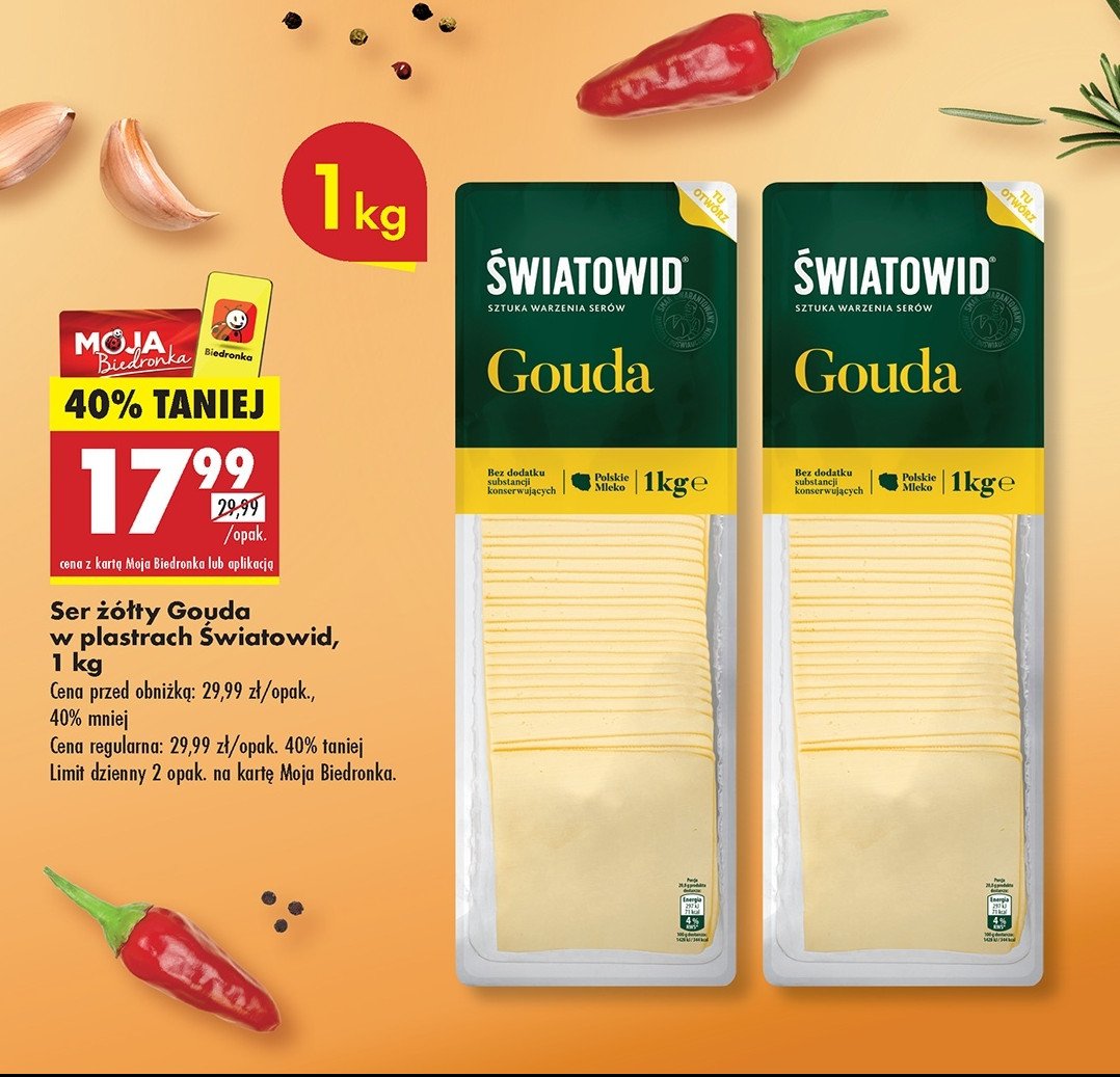 Ser gouda plastry 艢wiatowid promocja