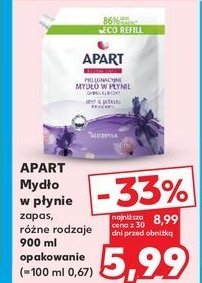 Myd艂o w p艂ynie figa i irys zapas Apart natural promocja