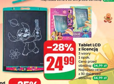 Tablet LCD z licencją promocja w Dino