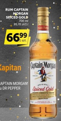 Rum CAPTAIN MORGAN SPICED GOLD promocja w ABC