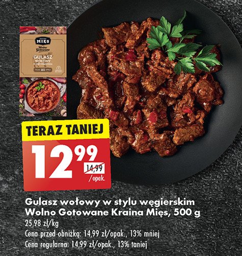 Gulasz wo艂owy w stylu w臋gierskim Kraina mi臋s promocja