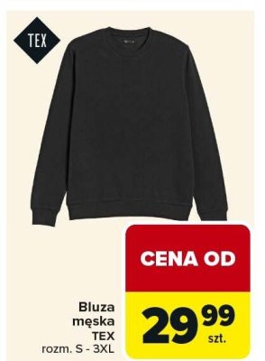 Bluza męska TEX promocja w Carrefour