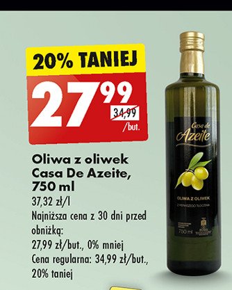 Oliwa z oliwek Casa de azeite promocja