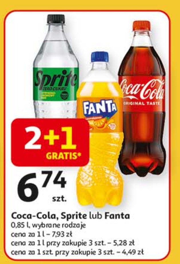 Napój pomarańczowy Fanta promocja