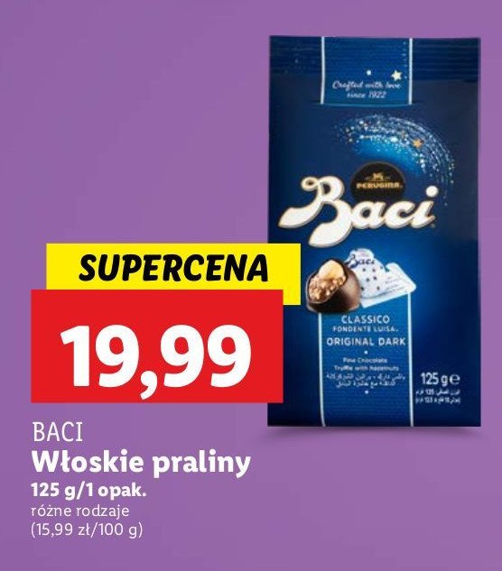 Praliny Baci promocja