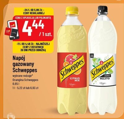 Napój gazowany Schweppes promocja w POLOmarket