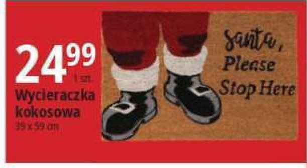 Wycieraczka kokosowa promocja w Aldi