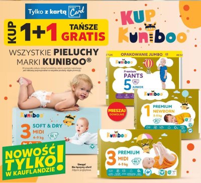 Pieluchy Soft & Dry 3 Midi promocja w Kaufland