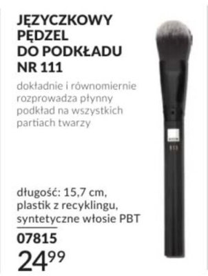 Pędzel językowy do podkładu NR 111 promocja w AVON