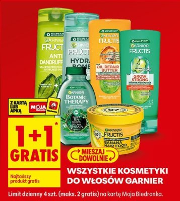 Kosmetyki do włosów Garnier Fructis promocja w Biedronka