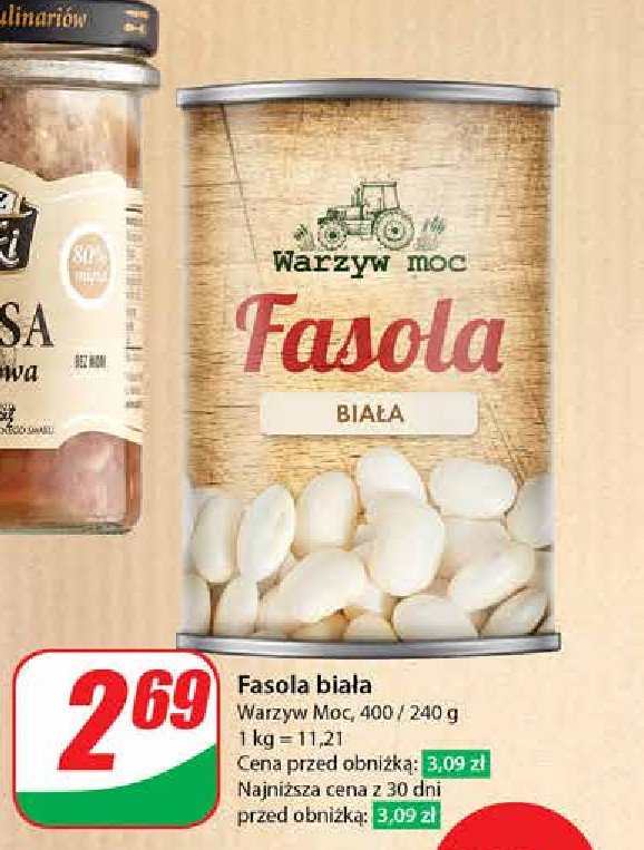 Fasola biała Warzyw moc promocja