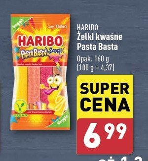 Żelki pasta basta Haribo promocja