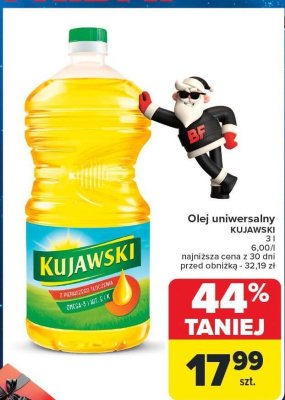 Olej uniwersalny 3 l promocja w Carrefour Market