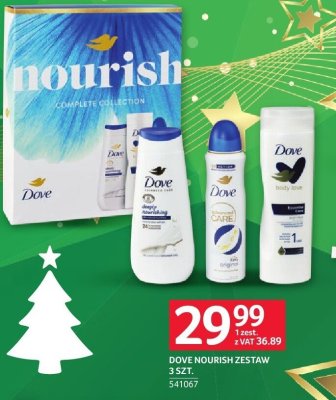 Dove Nourish zestaw 3 szt. promocja w Selgros