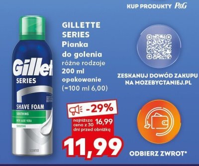 Pianka do golenia różne rodzaje 200 ml  promocja w Kaufland