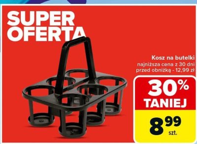Kosz na butelki promocja w Carrefour