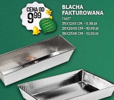Blacha fakturowana 35x12x8 cm promocja w Arhelan