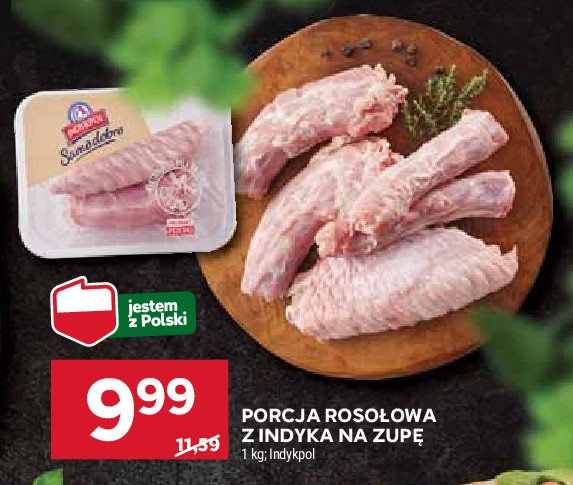 Zestaw rosołowy z indyka Indykpol samo dobro promocja w Stokrotka