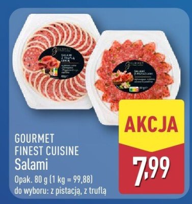 Salami z pistacją promocja w Aldi