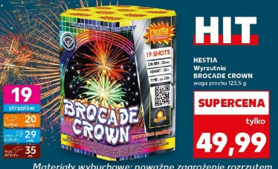 Wyrzutnia BROCADE CROWN promocja w Kaufland