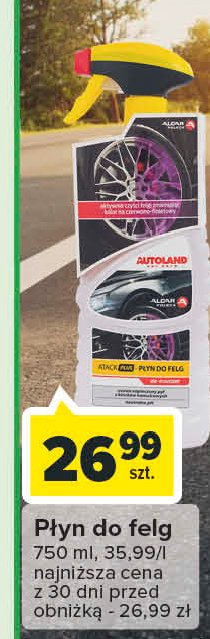 P艂yn do mycia felg attack plus Autoland promocja