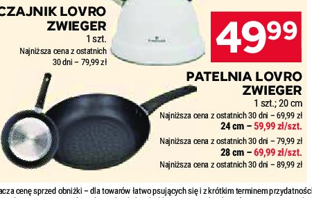 Patelnia lovro 24 cm Zwieger promocja