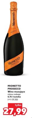 Wino musujące Prosecco 0,75 l, różne rodzaje promocja w Kaufland