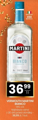 Vermouth Martini Bianco promocja w Twój Market