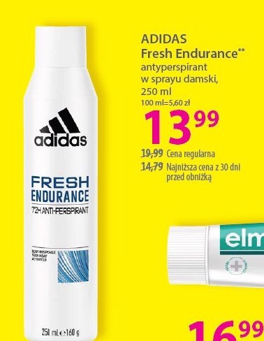 Dezodorant Adidas fresh enduranc promocja w Hebe