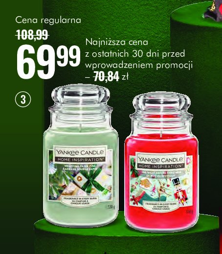 Świeca zapachowa the night before christmas YANKEE CANDLE promocja