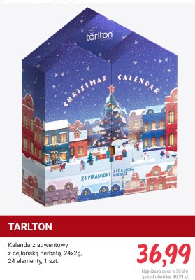 Kalendarz adwentowy Tarlton z cejlońską herbatą, 24x2g promocja w Rossmann