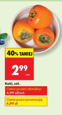 Kaki promocja w Biedronka