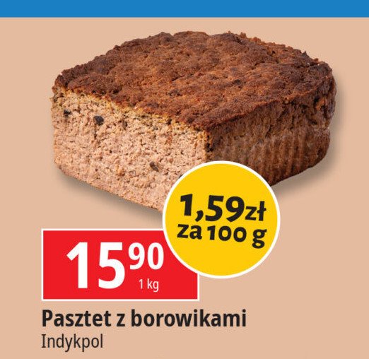 Pasztet z borowikami Indykpol promocja