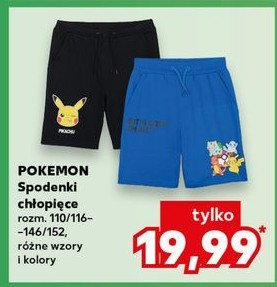 Spodenki chłopięce pokemon promocja