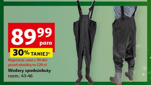 Wodery 43-46 promocja w Auchan