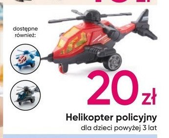 Helikopter policyjny promocja