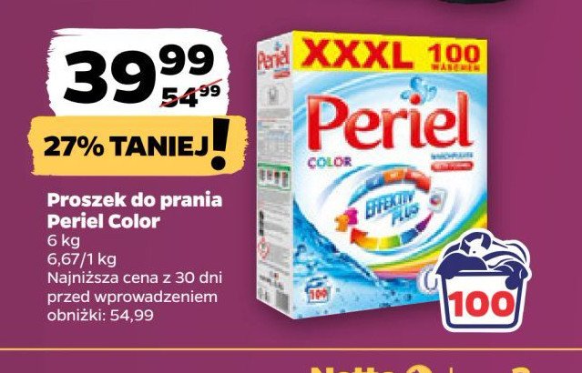 Proszek do prania color PERIEL promocja