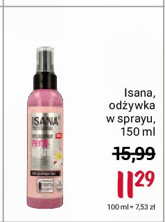 Spray pielęgnacyjny phyto-keratin Isana hair professional promocja