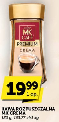 Kawa rozpuszczalna MK Crema Premium promocja w Euro Sklep