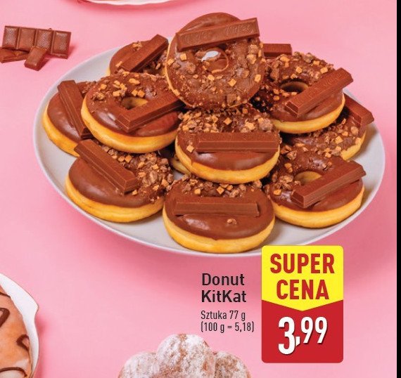 Donut Kitkat promocja w Aldi