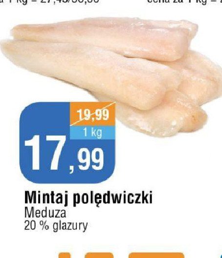 Pol臋dwiczki z mintaja mro偶one Meduza promocja