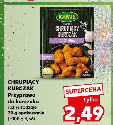 Panierka chrupiący kurczak czosnkowa Kamis promocja