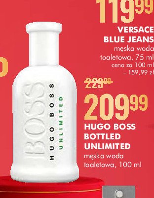 Woda toaletowa Hugo boss bottled unlimited Boss by hugo boss promocja
