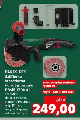 Szlifierka szczotkowa 1300w Parkside promocja