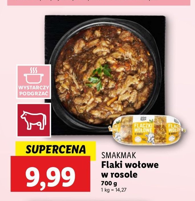 Flaki wołowe w rosole Smak mak promocja