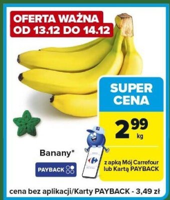 Banany promocja w Carrefour Express
