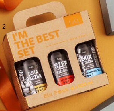 Zestaw dla mężczyzn I'm The Best Set LAQ promocja w Rossmann